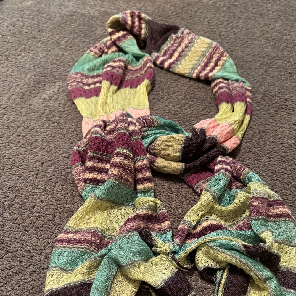 Missoni Foulard zig zag scarf
